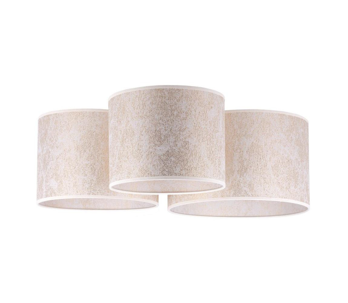 - Stropní svítidlo ROLLER TRIO 3xE27/60W/230V bílá/zlatá