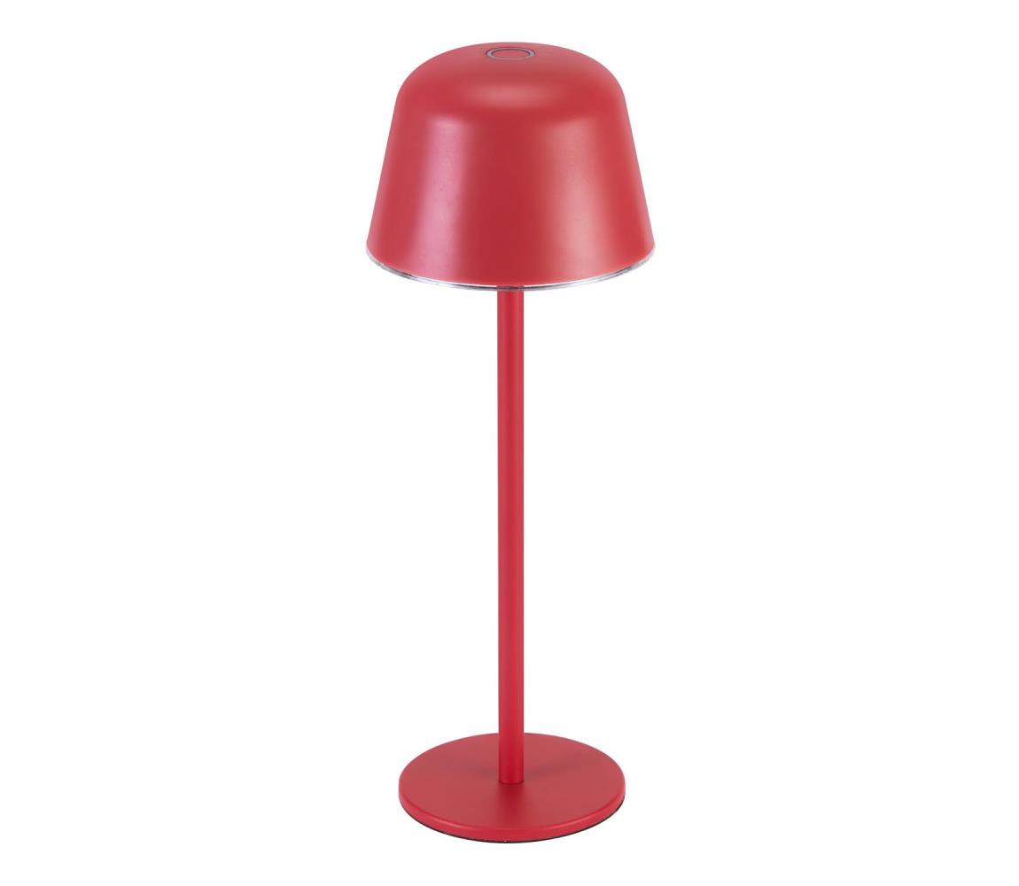 Ledvance Ledvance -LED Stmívatelná venkovní nabíjecí lampa TABLE LED/2,5W/5V IP54 červená