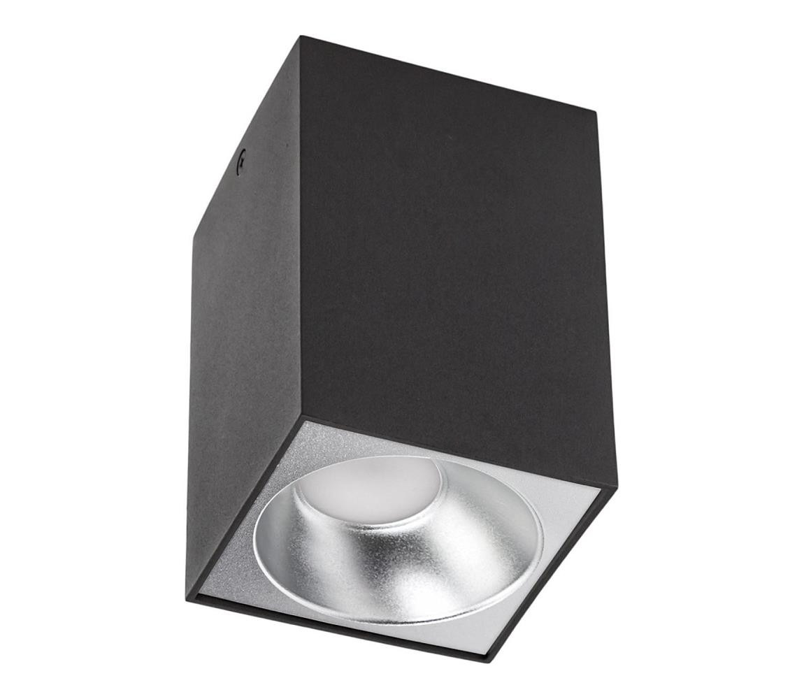 Bodové svítidlo CHLOE 1xGU10/50W/230V hranatý černá