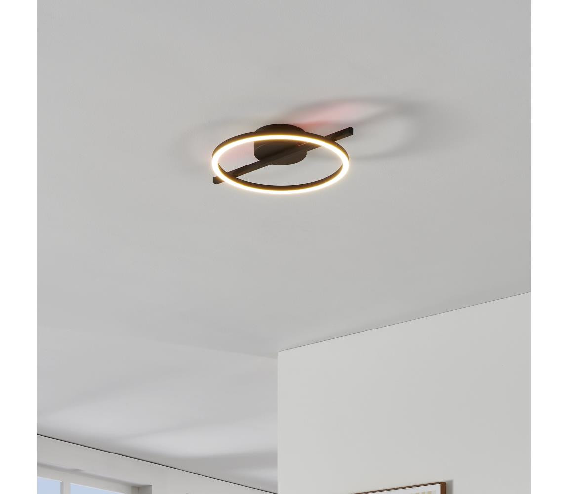 Eglo Eglo 901113 - LED Stmívatelné stropní svítidlo AMANDOLO LED/17W/230V černá + DO