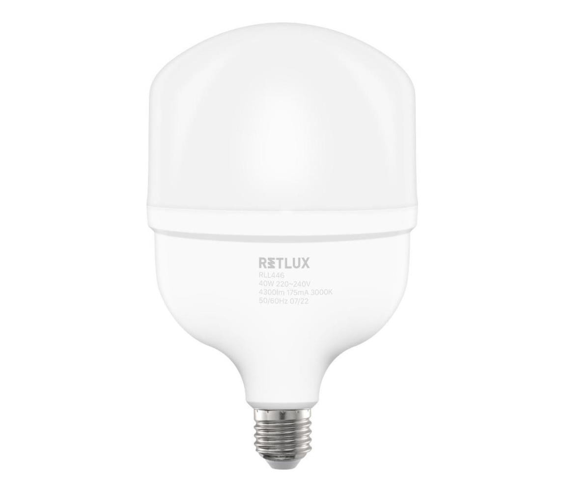 RLL 446 T120 E27 bulb 40W WW