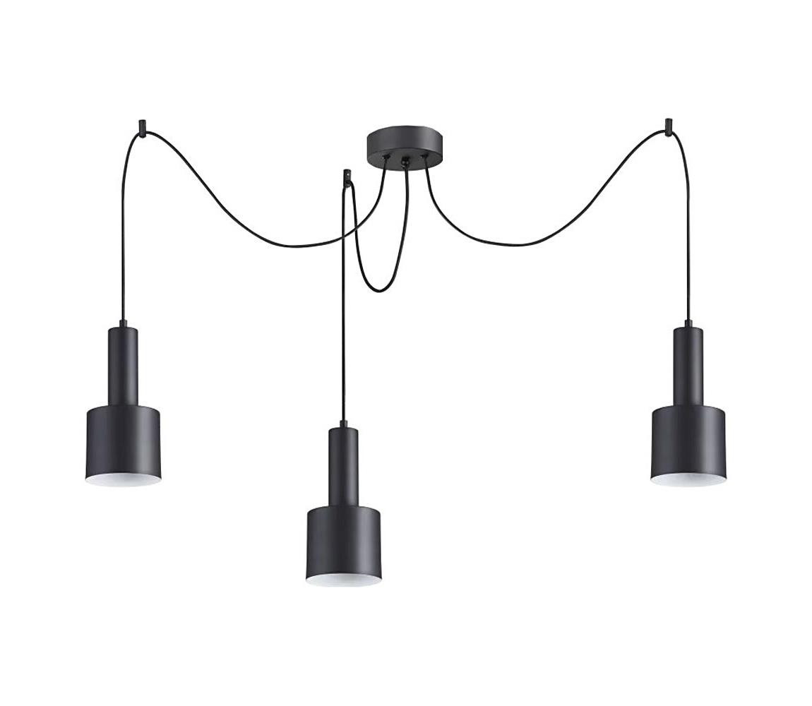 Ideal Lux Ideal Lux - Lustr na lanku HOLLY 3xE27/60W/230V pavouk černá