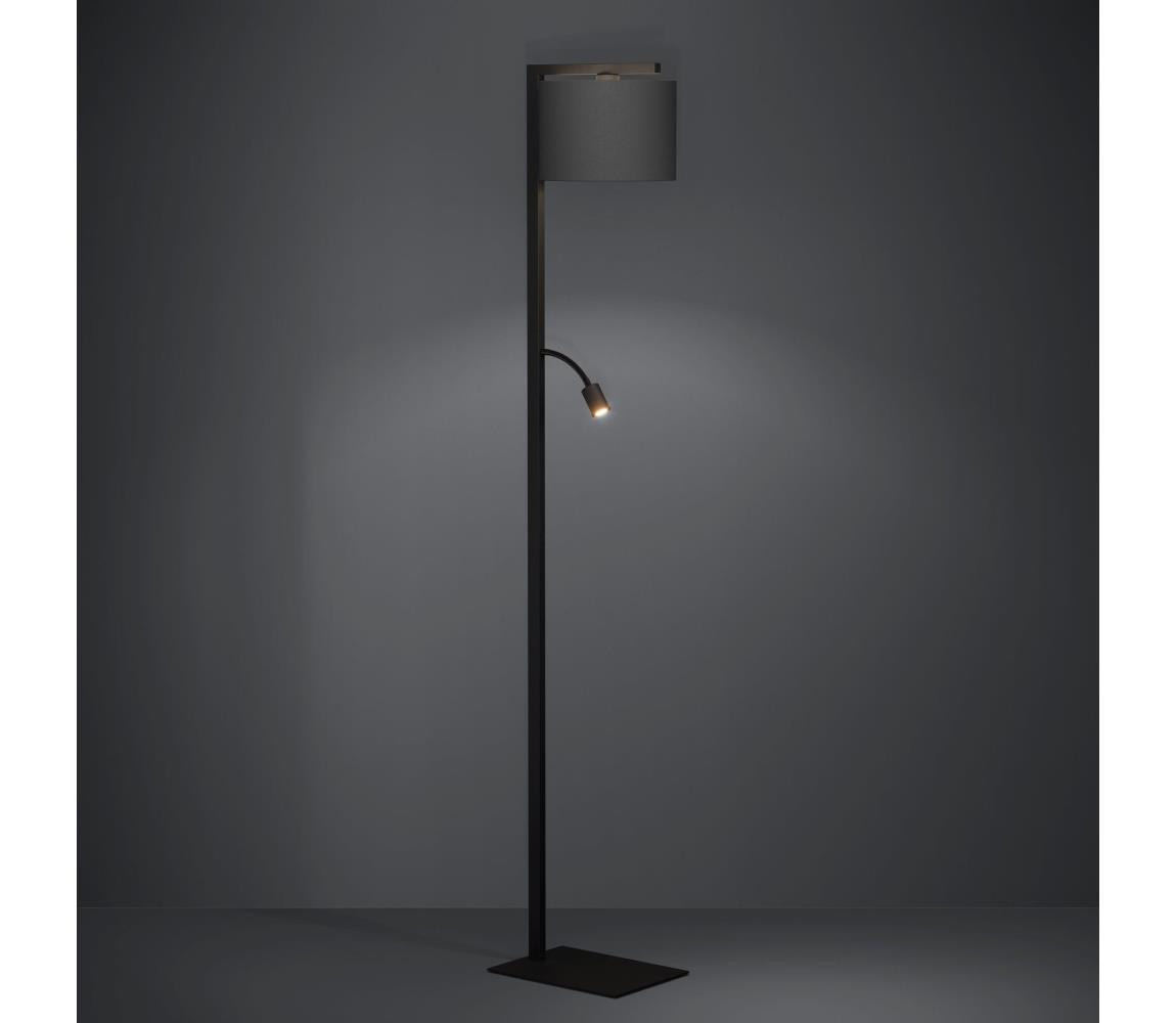 Eglo Eglo 390068 - LED Stojací lampa FOLIGNO 1xE27/40W/230V + LED/3,8W