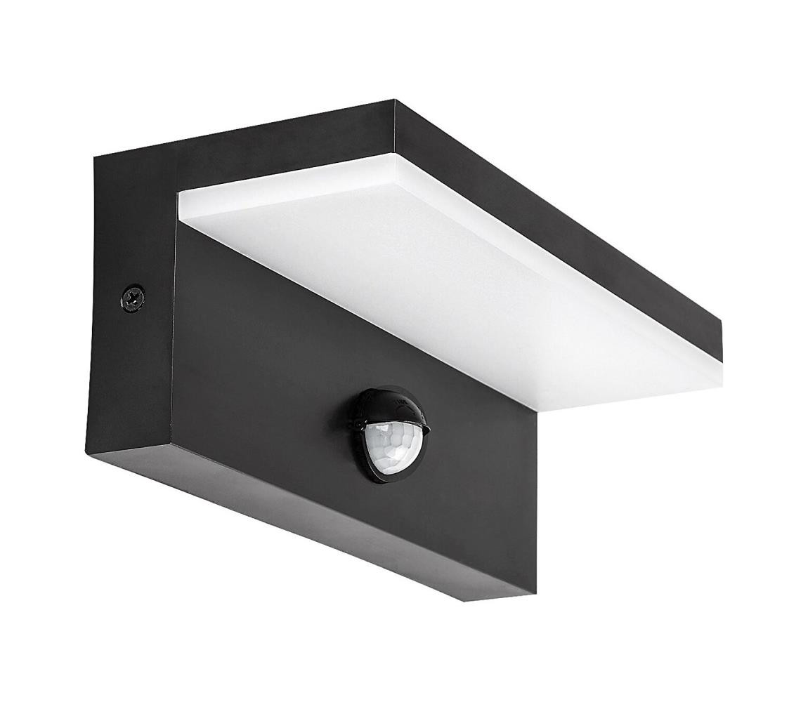 Rabalux Rabalux 77115-LED Ven. nás. svítidlo se senzorem ZARAGOZA LED/9W/230V IP54 černá