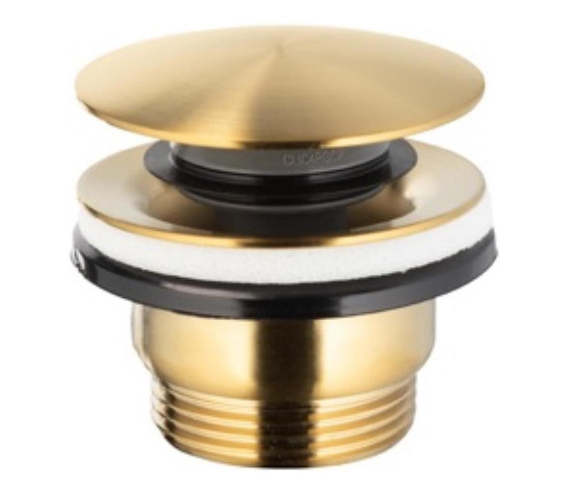 KFA Armatura KFA Armatura 660-320-31 - Umyvadlová výpusť CLICK-CLACK pr. 6,6 cm zlatá