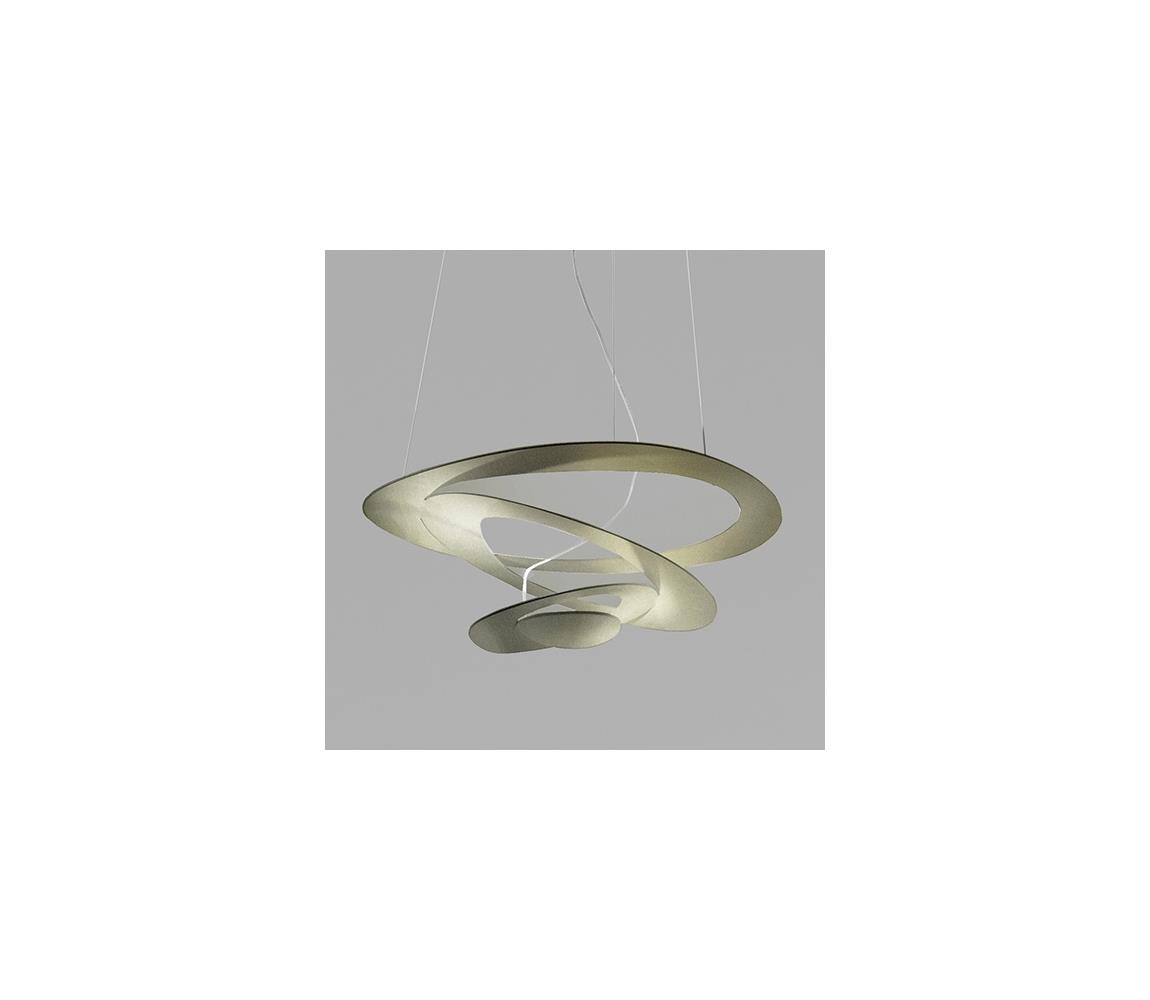 ARTEMIDE Artemide 1254120A -LED Stmívatelný lustr na lanku PIRCE LED/44W/230V 3000K zlatá