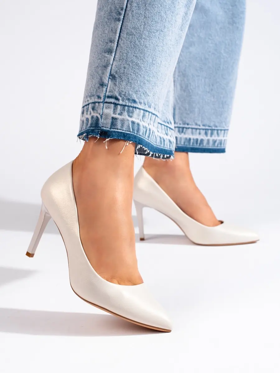 Designové lodičky dámské na jehlovém podpatku