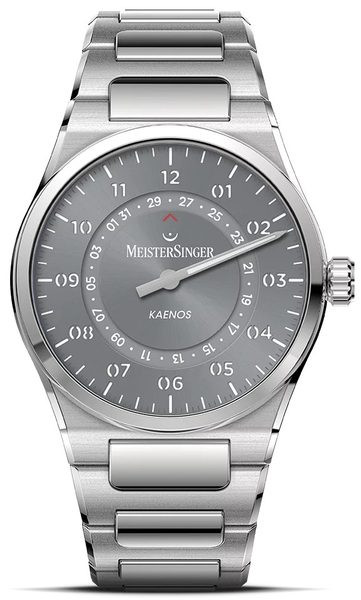 MeisterSinger Kaenos Open Date Sunburst Grey KSOD927