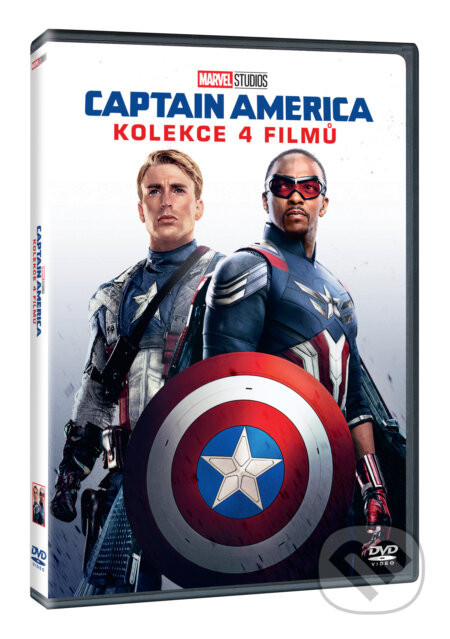 Captain America kolekce 1.-4. DVD