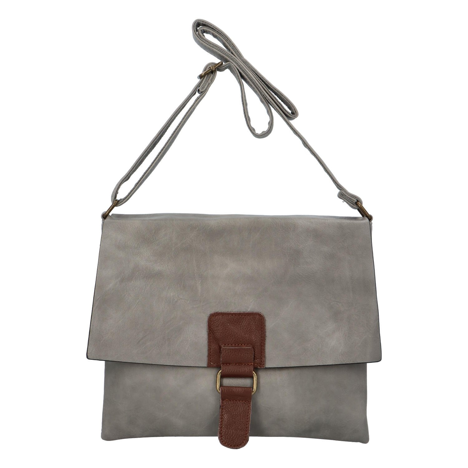 Dámská crossbody kabelka šedá - Paolo Bags Adsaast šedá