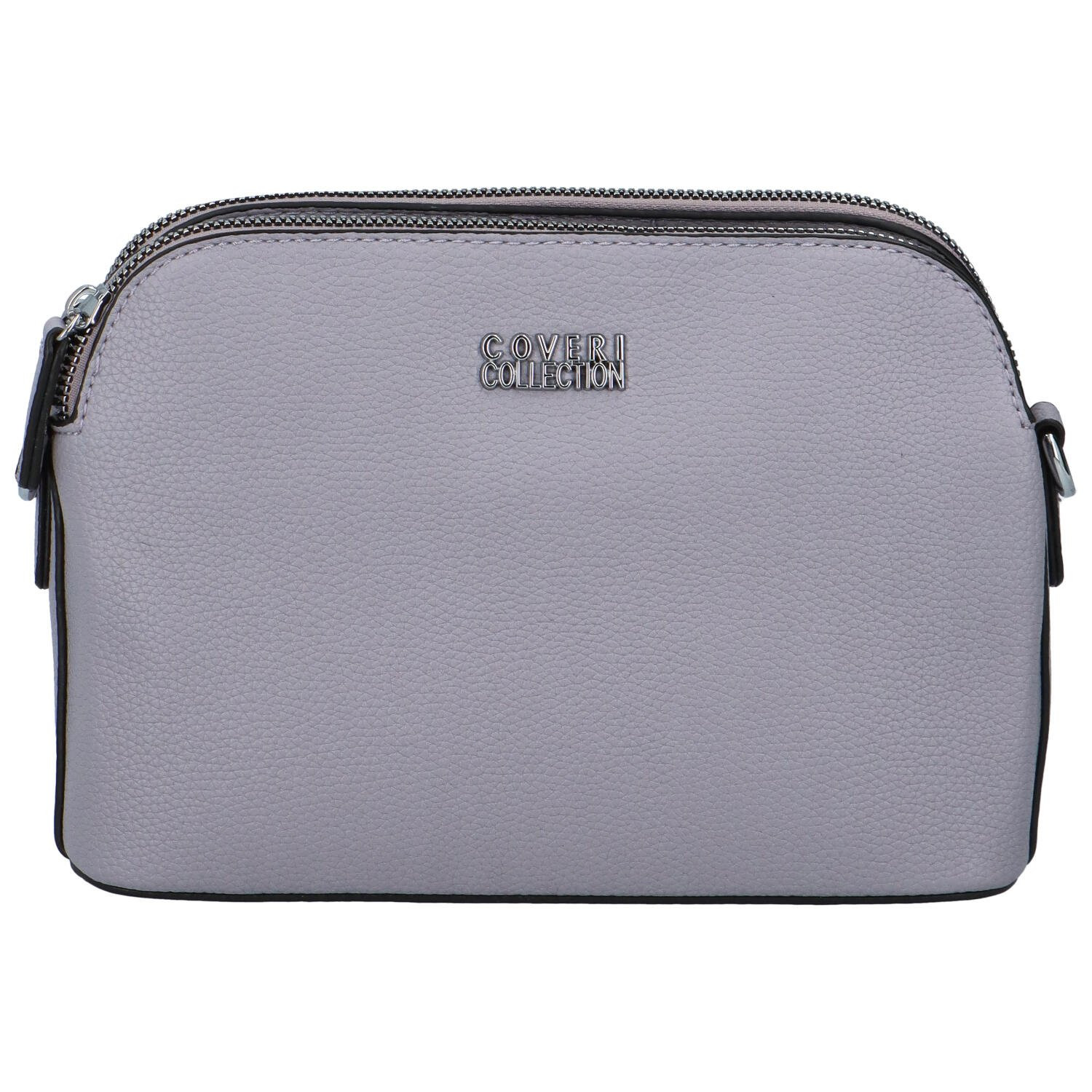 Pevná dámská crossbody kabelka bledě fialová - Coveri Layla fialová
