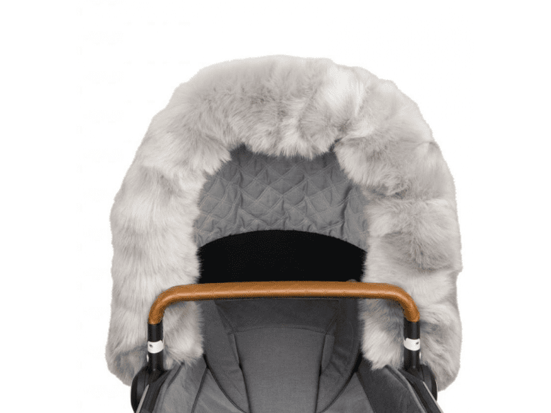 Bjällra of Sweden Kožešina Grey, velikost L - 110cm - VÝPRODEJ DVOREČEK