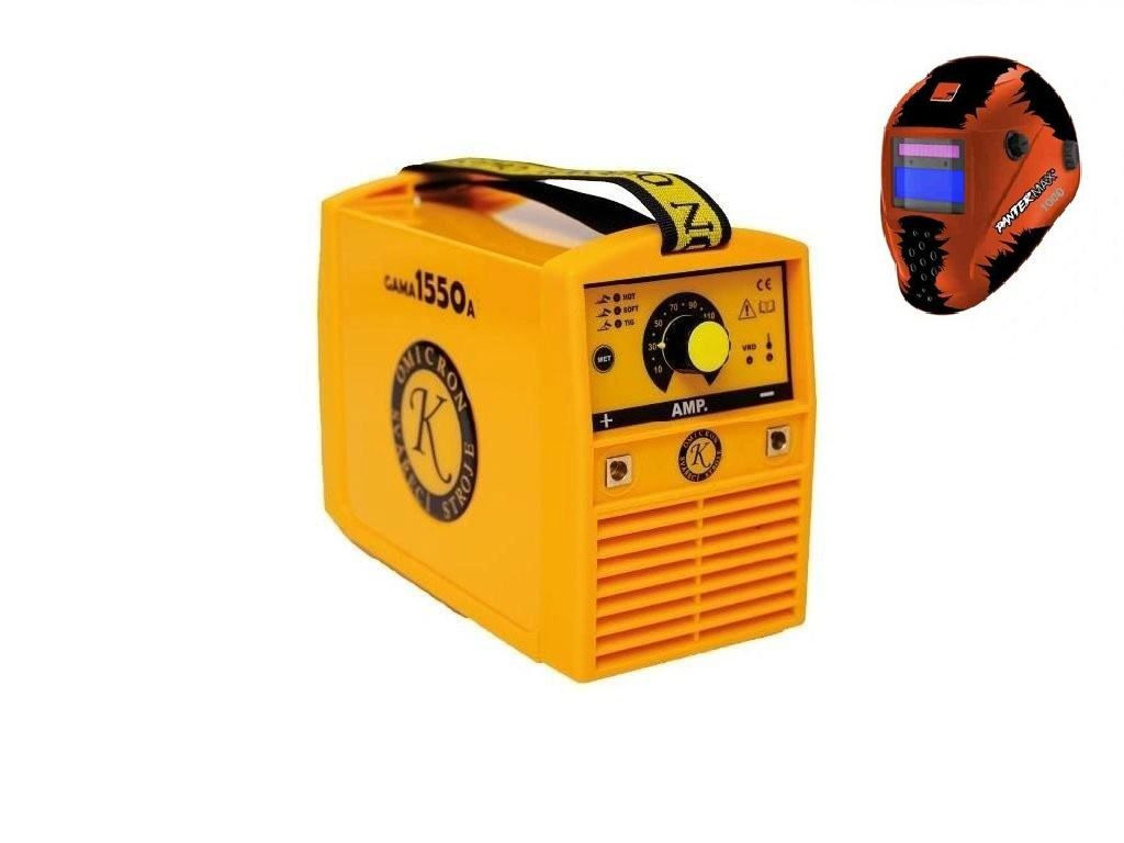 Gama 1550A Varianta: SET 1: svářečka s výbavou v popisu stroje + kukla eco 2377