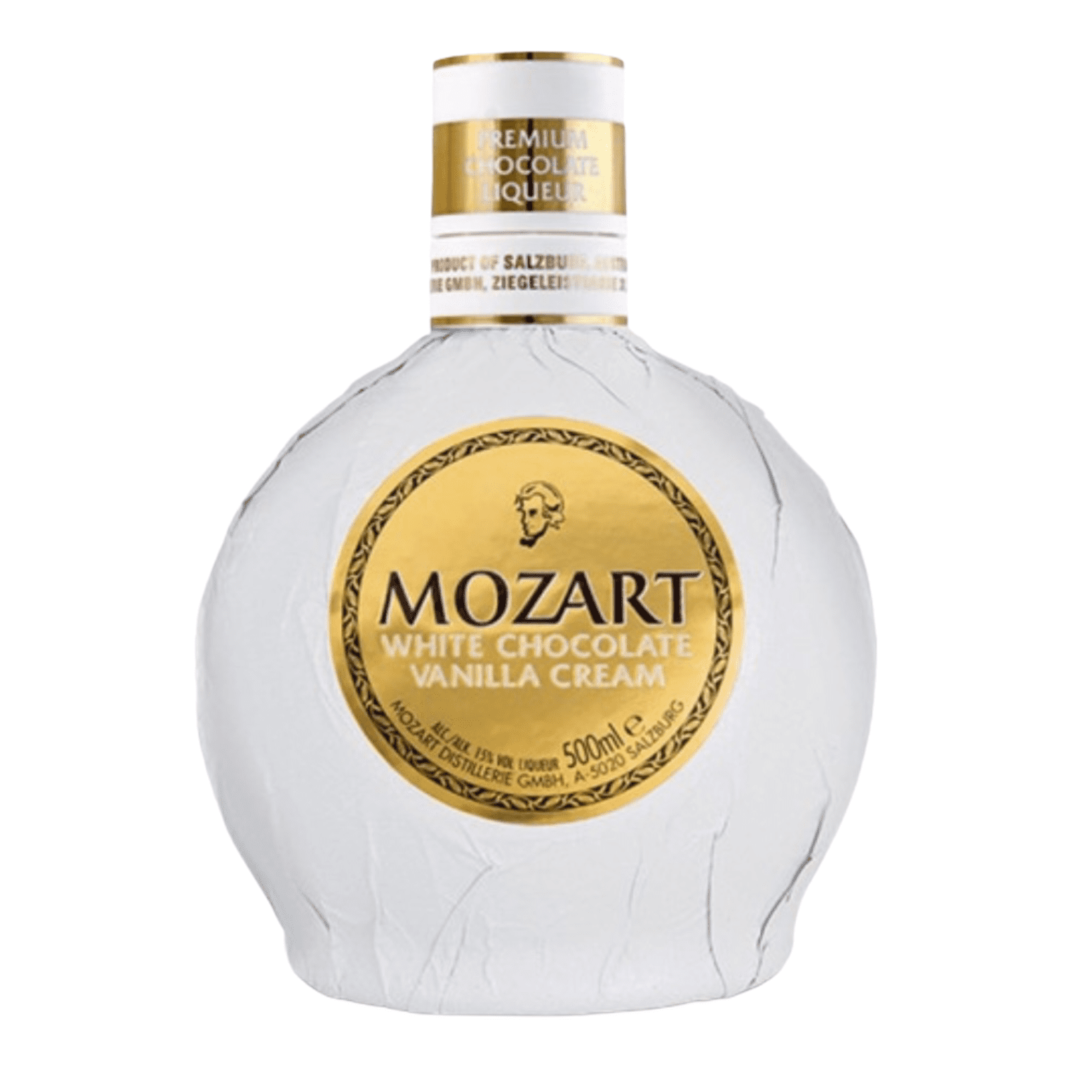 Mozart White Chocolate 15 % 0,5 l
