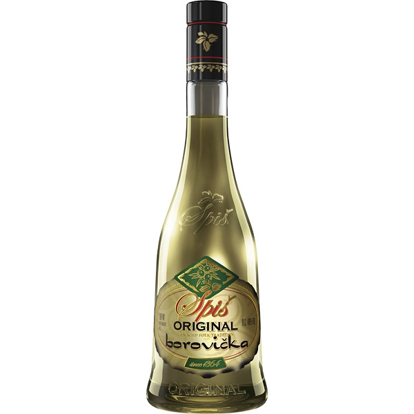 Spiš originál borovička 40% 0,7 L