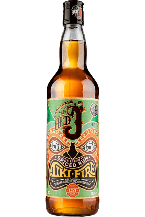 OLD J TIKI FIRE 75,5% 0,7 l