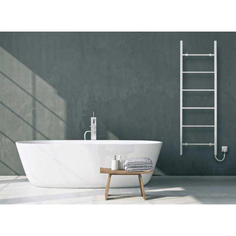 Instalprojekt Elektrický sušák PRIMAVERA - C34 bílá matná, 400 × 1120 × 88-98 mm, 87 W