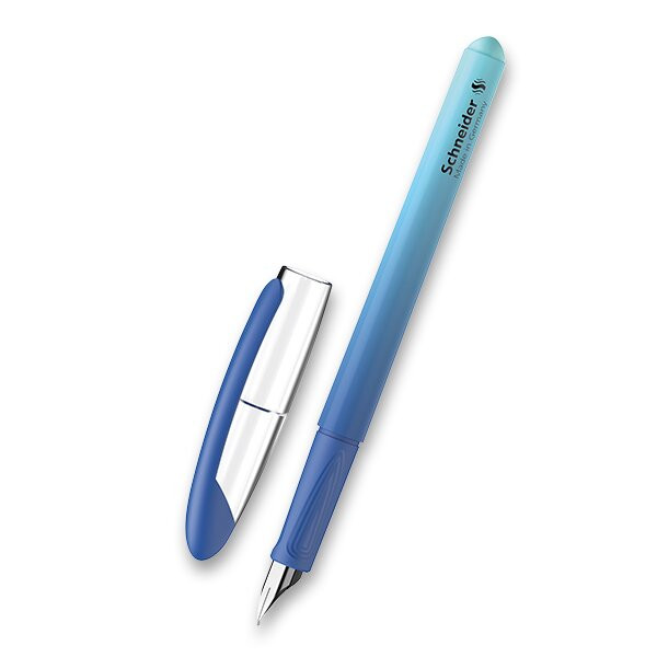 Schneider Schneider, plnící pero, hrot M, různé motivy, 1 ks Barva: Modrá/tyrkysová