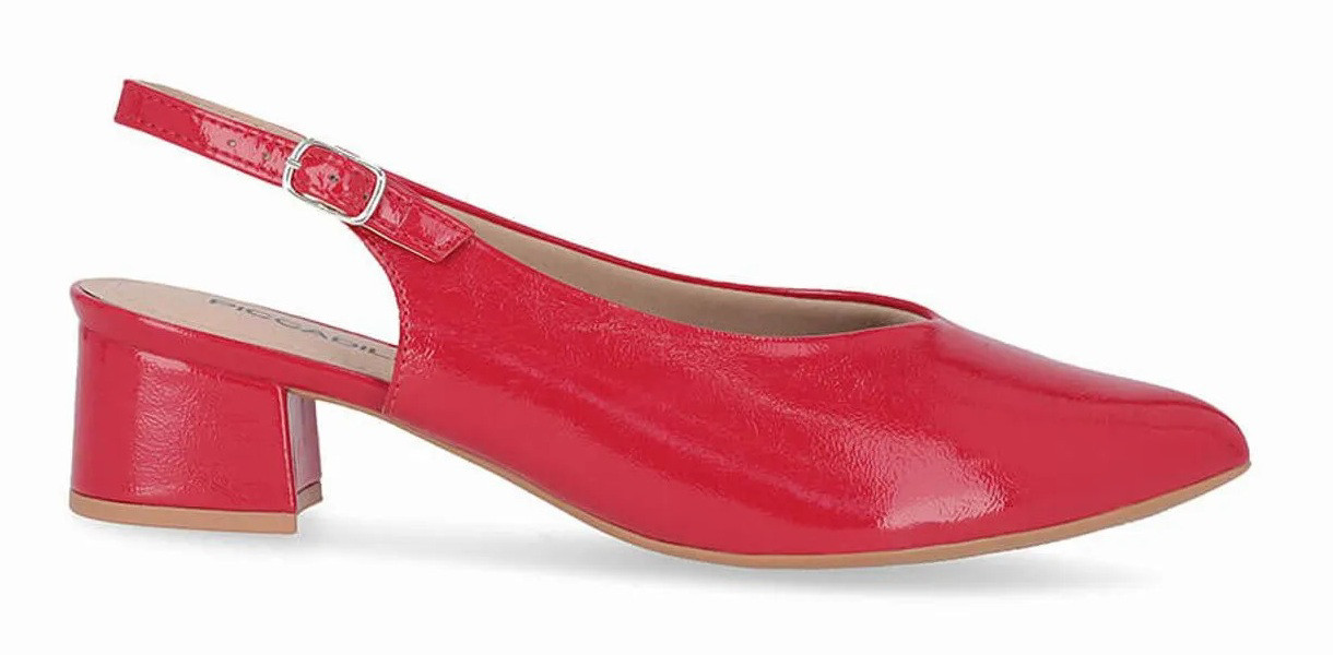 Piccadilly 739031-73 Dámské lodičky červené 37