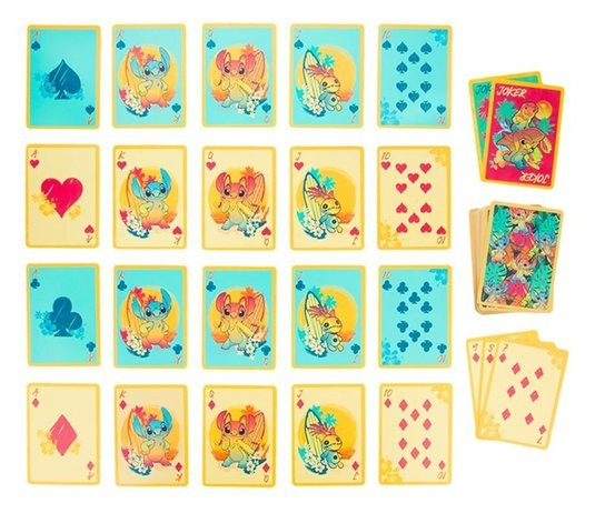 Hrací karty do vody Stitch