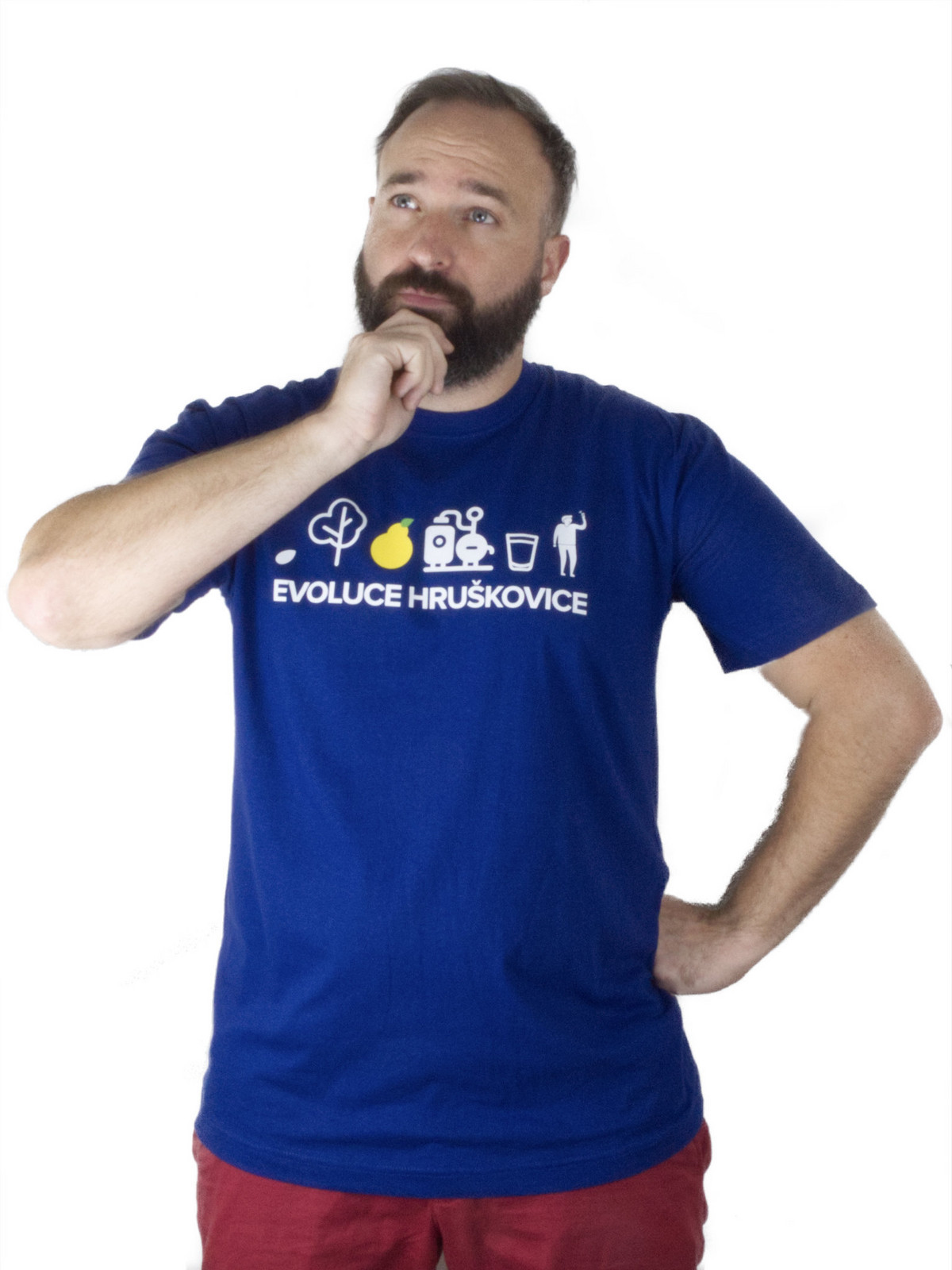 Lihovarek.cz  Tričko Evoluce Hruškovice Rozměr: M