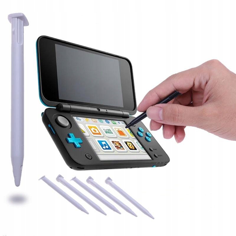 2x Stylus Pen Pro Konzoli Nintendo New 2DS XL/LL [Bílý] 2 ks