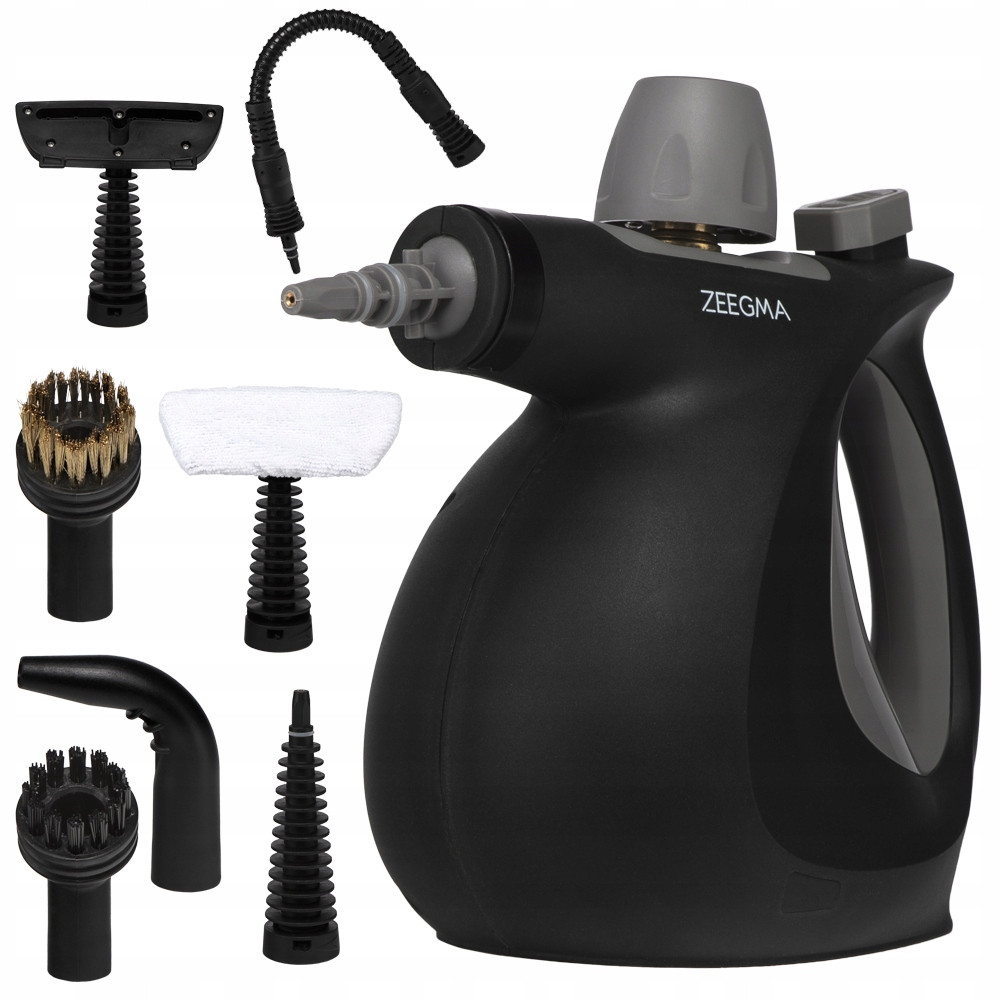 Parní Čistič 1000 W 3 Bary Tlakový 9 V 1 Pro Čištění Spár A Čalounění