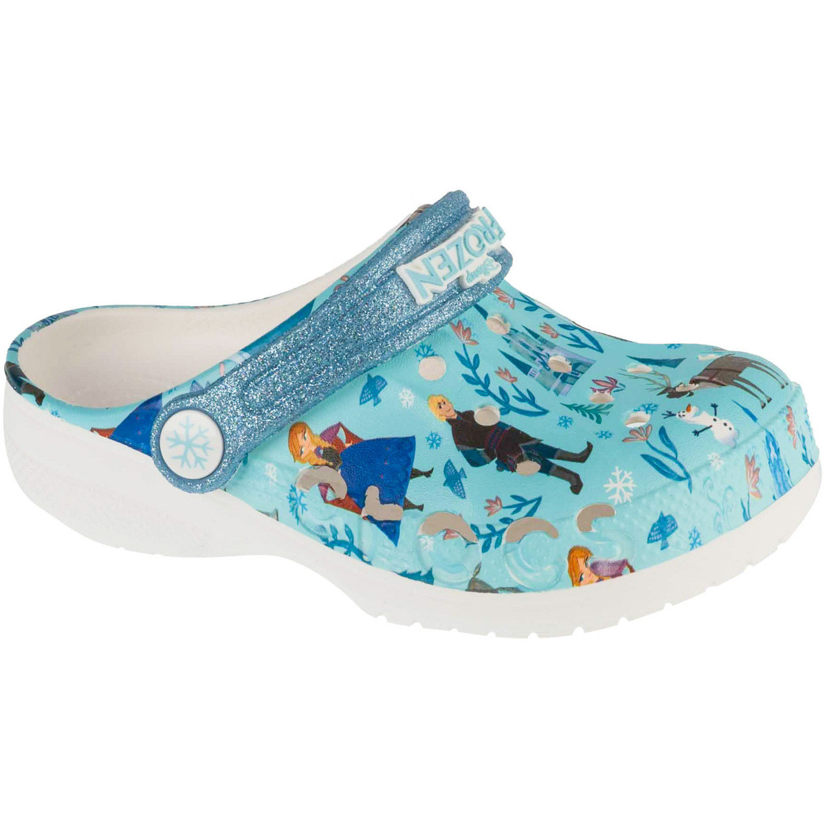 Crocs  Frozen Baya Clog Kids  Modrá