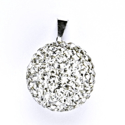 Sříbrný přívěšek se Swarovski krystaly, přívěšek ze stříbra, 5,30 g