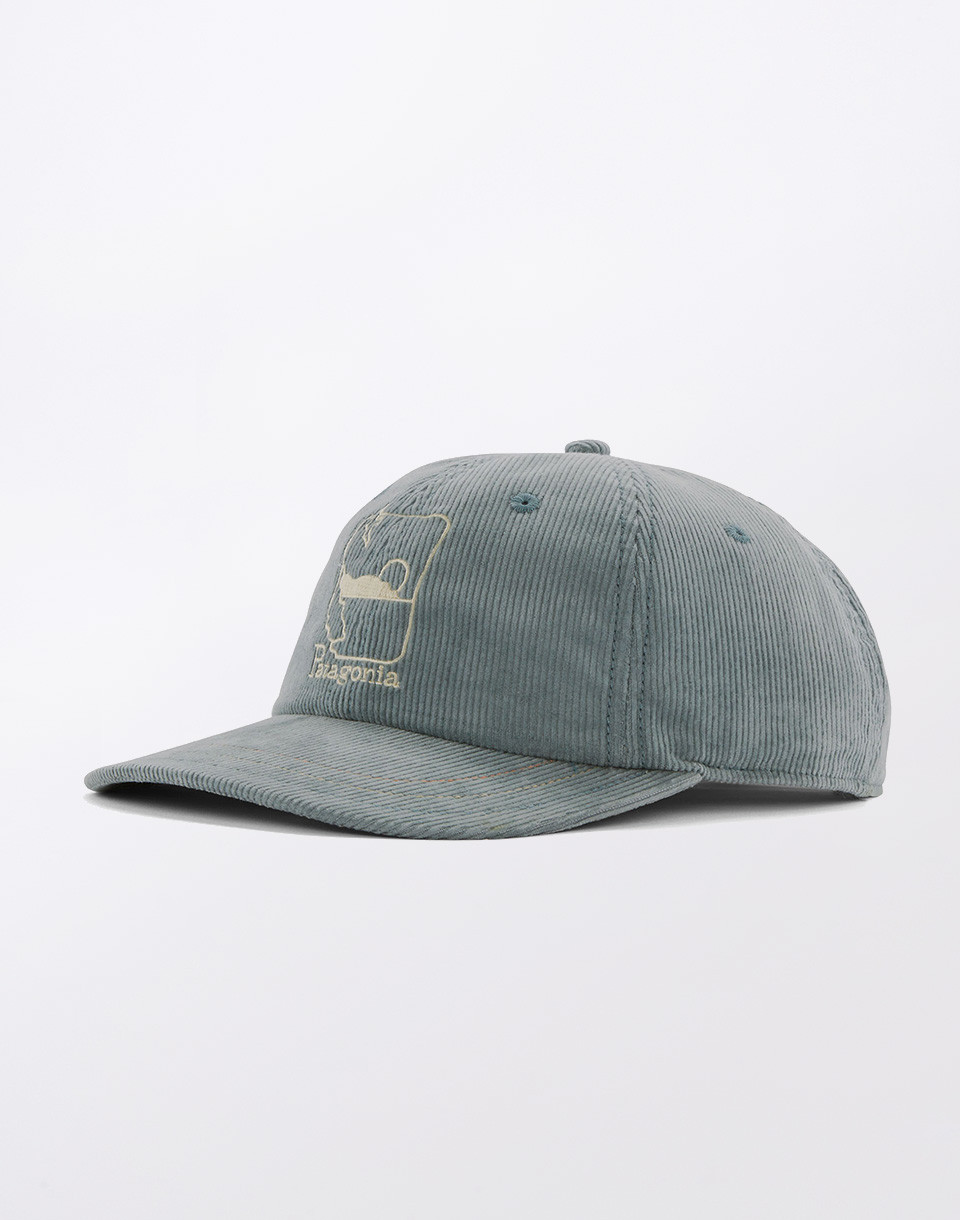 Patagonia Corduroy Cap '73 Skyline: Thermal Blue