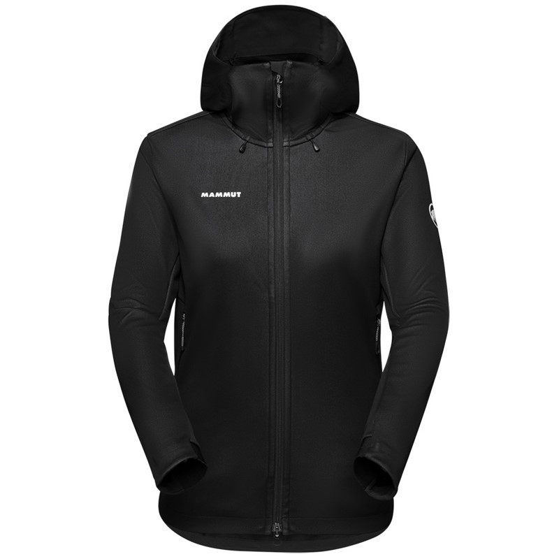 Mammut Dámská bunda Mammut Ultimate VII SO s kapucí Černá