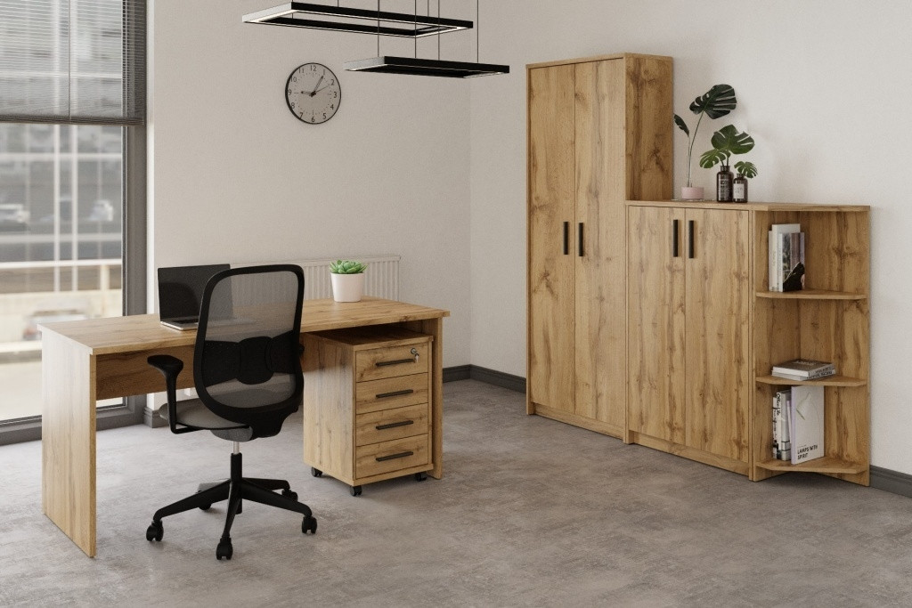 Kancelářská sestava NEJBY GIANNI 5, dub wotan