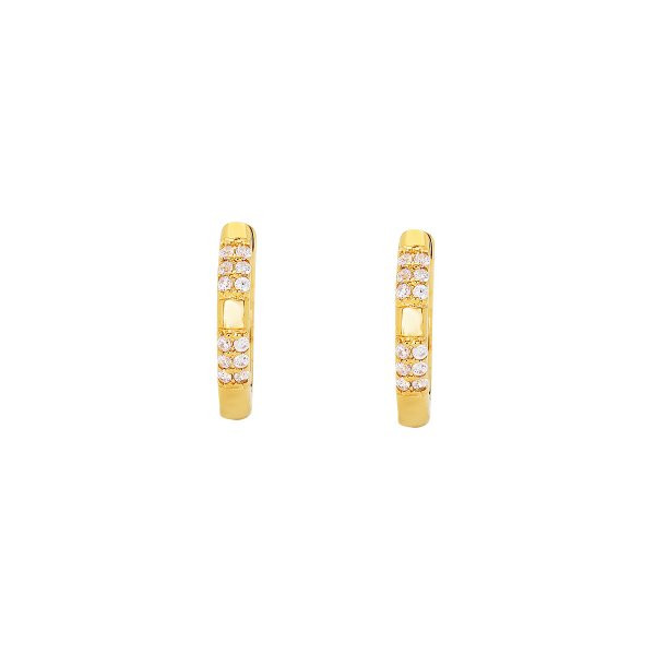 Náušnice se syntetickými kameny 636-393-019912-0000