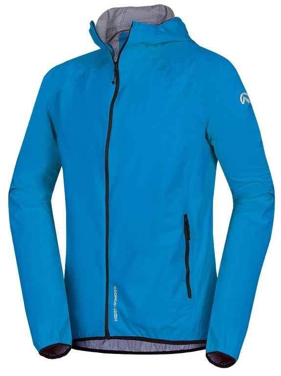 Northfinder KIRBY blue BU-5183OR-281 pánská turistická lehká sbalitelná bunda Velikost: XL 8584153533391