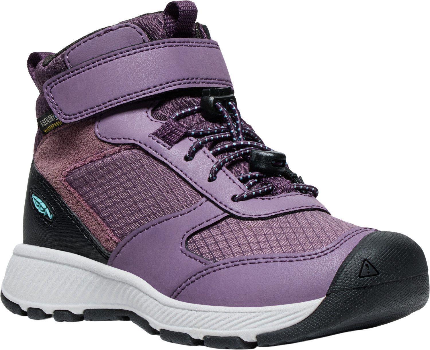 Keen SKUA MID WP CHILDREN black plum/plum perfect Velikost: 24
