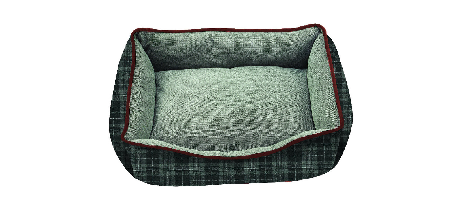 Croci Pelíšek Croci Rectangular Pet Bed Royalty 60x45x20 cm