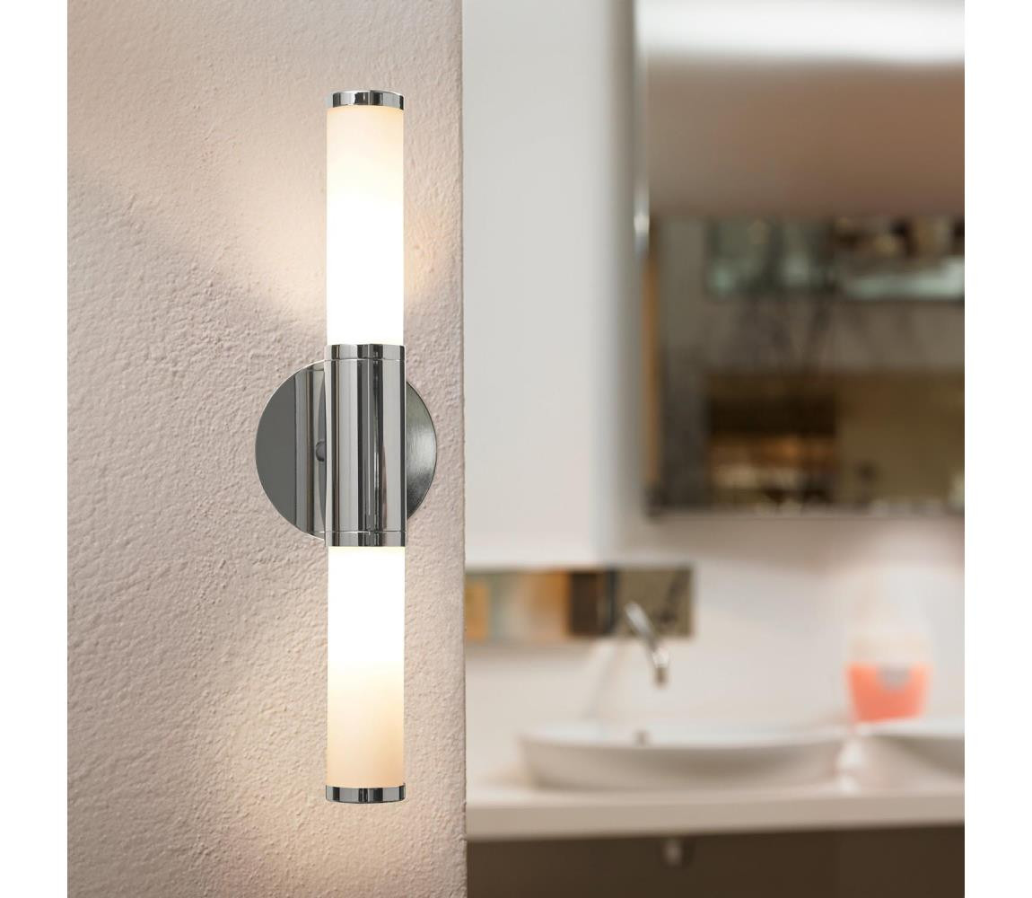 Eglo Eglo 87219 - Koupelnové nástěnné svítidlo PALMERA 2xE14/40W/230V IP44