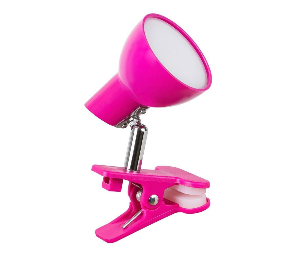 Rabalux Rabalux 1482 - LED Lampa s klipem NOAH LED/5W/230V růžová