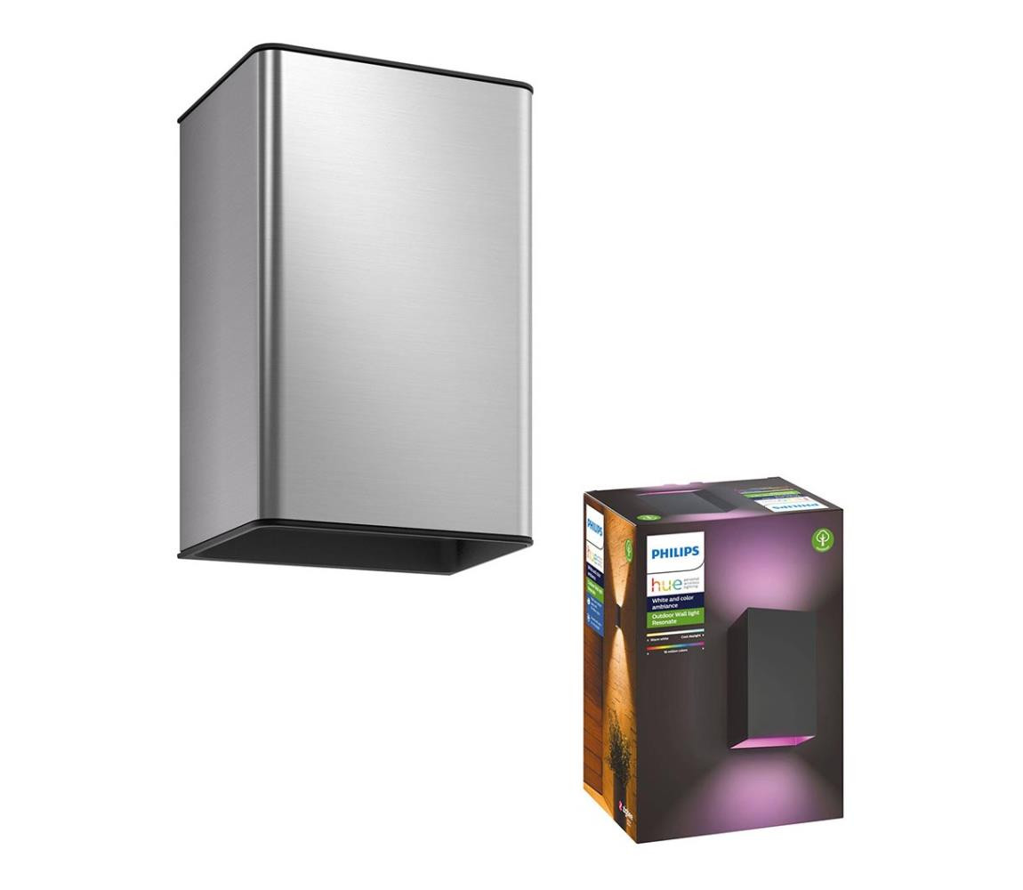 Philips Philips 17464/47/P7 - LED RGB Venkovní svítidlo Hue RESONATE 2xLED/8W/230V IP44