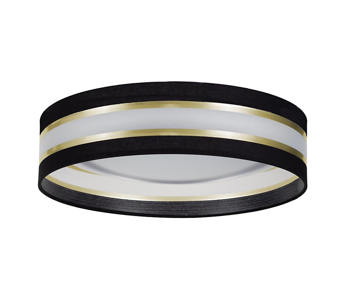 LED Stropní svítidlo CORAL GOLD 1xLED/24W/230V černá/zlatá