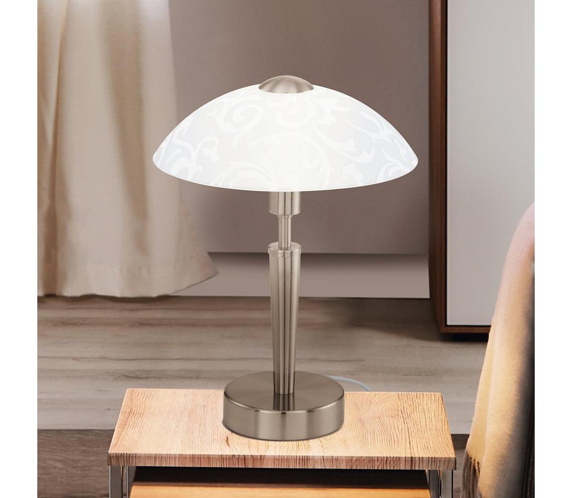 Eglo EGLO 91238 - Stmívatelná stolní lampa SOLO 1 1xE14/60W/230V