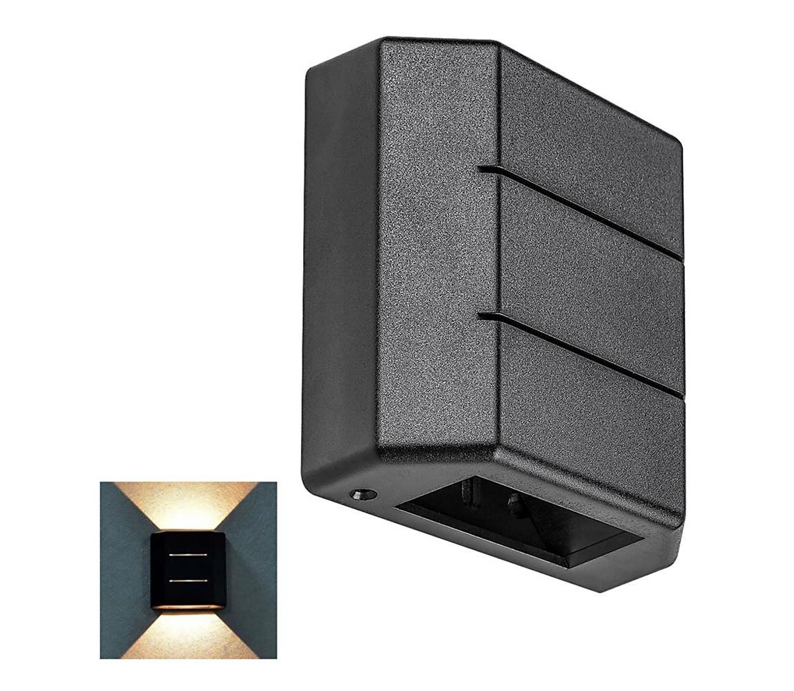 Rabalux Rabalux 7319 - LED Venkovní nástěnné svítidlo LIPPA LED/6W/230V IP54 černá