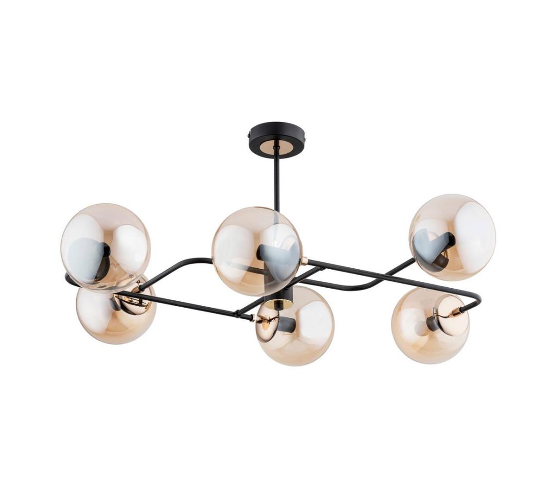 Lustr na tyči LENTUS 6xE14/40W/230V