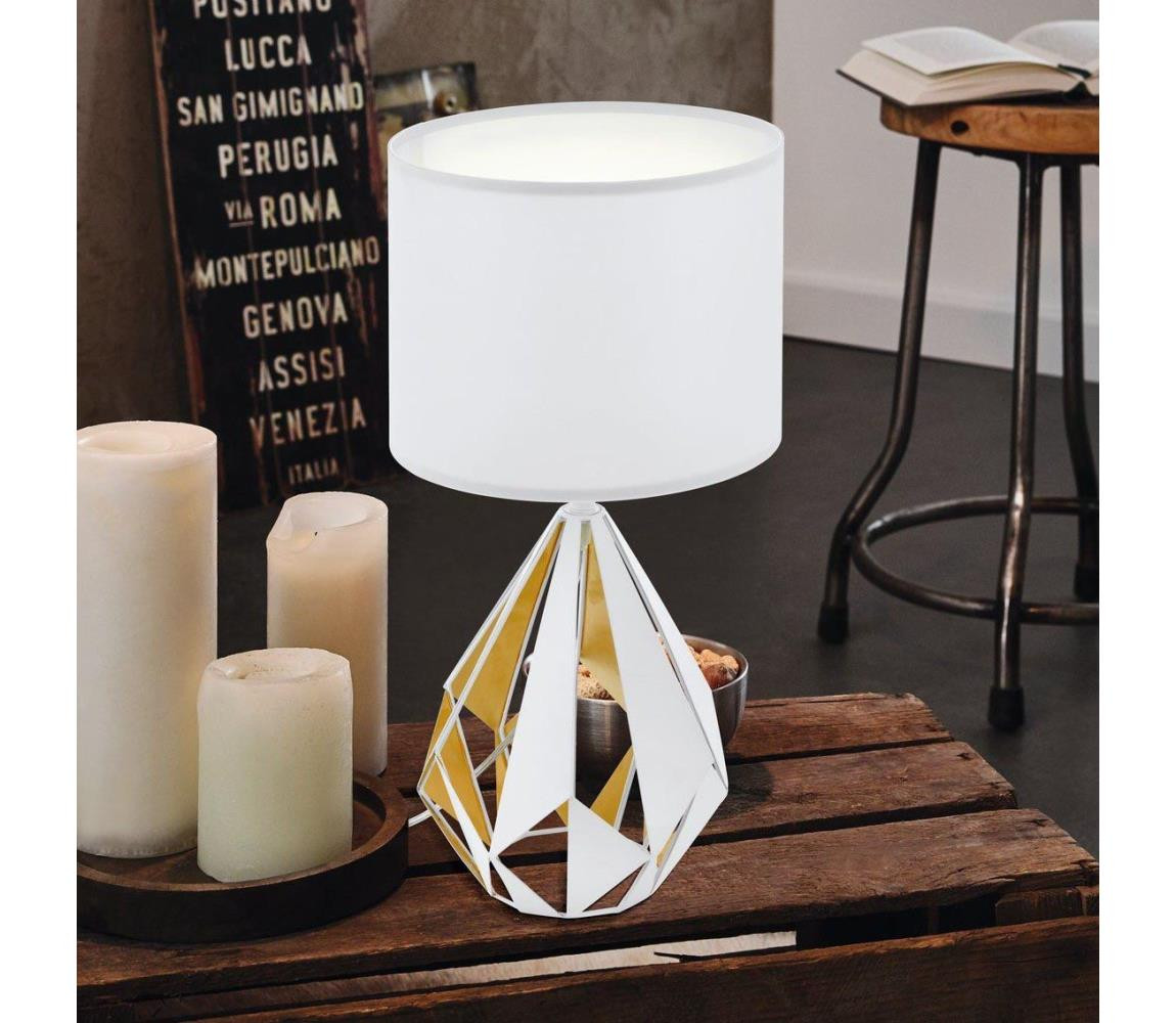 Eglo Eglo 43078 - Stolní lampa CARLTON 1xE27/60W/230V