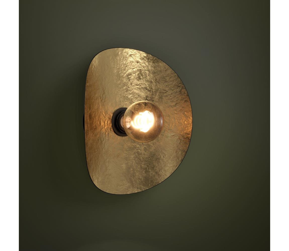 Eglo Eglo 390394 - Nástěnné svítidlo SACEDA 1xE27/40W/230V černá/zlatá