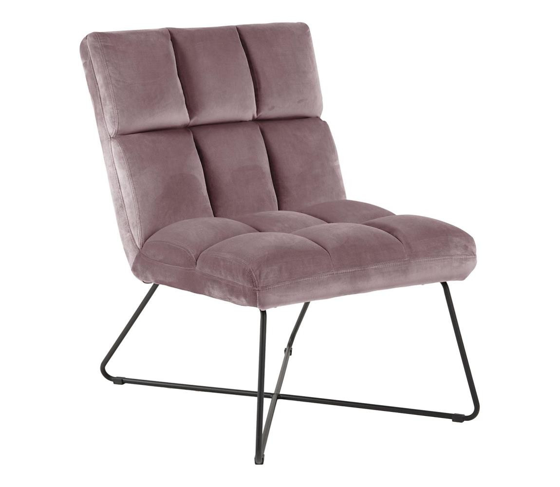 Actona Křeslo ZETA růžové