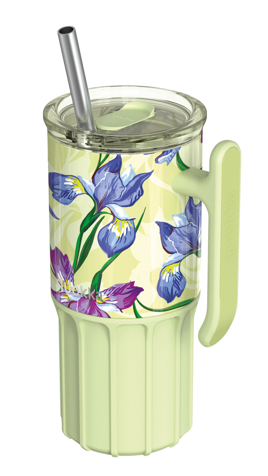 Termohrnek Umi s brčkem, 720ml, Quokka, green tea