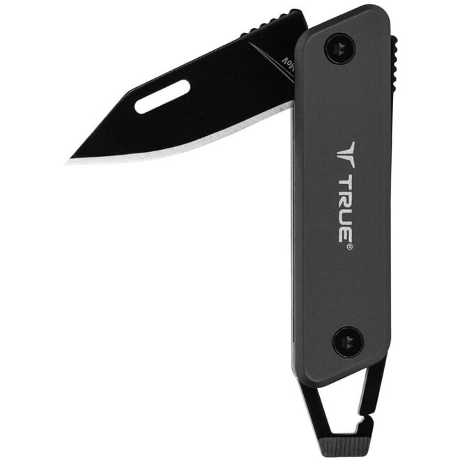 TRUE UTILITY Modern - nůž zavírací na klíče šedý