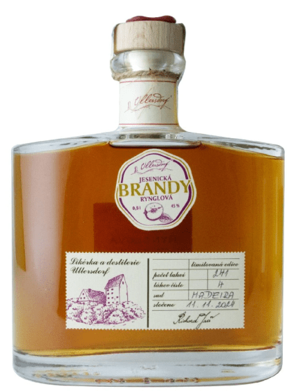 Ullersdorf Jesenická Brandy Rynglová 0,5l 45%