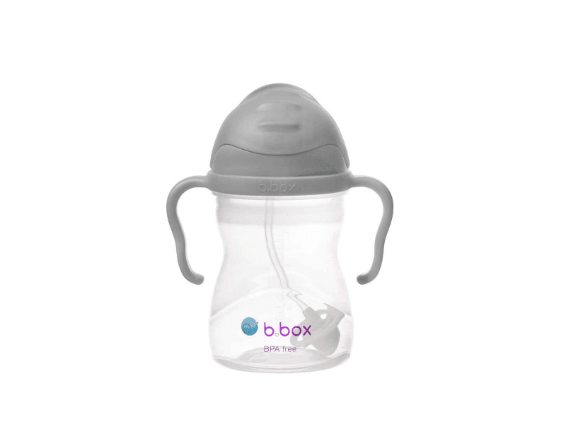 B.BOX HRNEČEK S BRČKEM - ŠEDÝ 240 ML